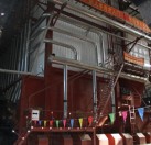 寧城光大熱力130T、65T往復(fù)爐排熱水爐